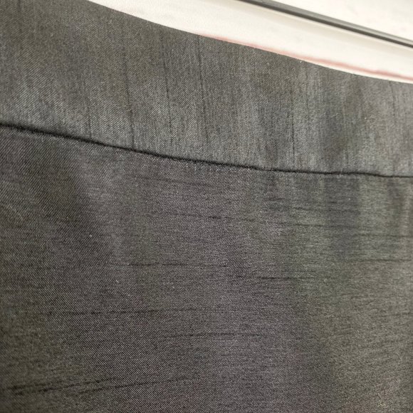 NINE WEST Career Straight Black Skirt Sz 12 - Picture 4 of 5